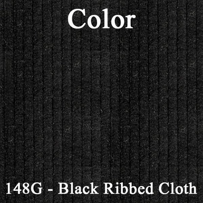 74 DLX CLOTH BKTS - NOS BLACK