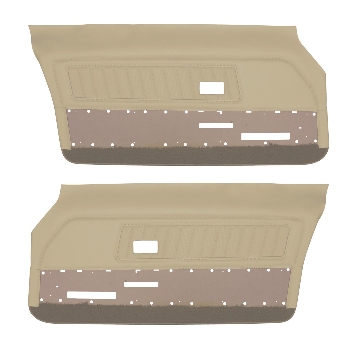 71 FIREBIRD/TRANS AM "DELUXE" DOOR PANELS (UNASSEMBLED) - SANDALWOOD