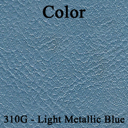 70 CHEVELLE/MALIBU FRONT DOOR PANELS - LIGHT METALLIC BLUE