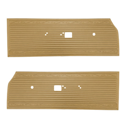 66 SATELLITE FRONT DOOR PANELS - GOLD