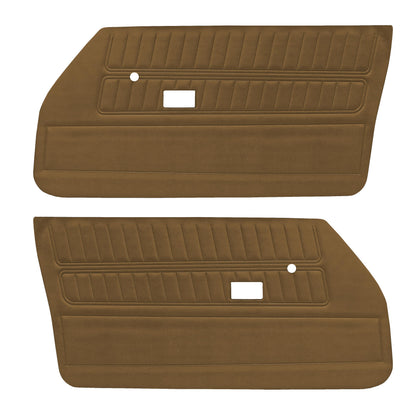 71 FIREBIRD/TRANS AM "STANDARD" DOOR PANELS (UNASSEMBLED) - SADDLE