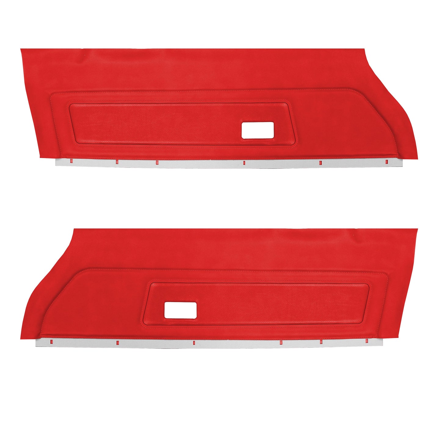 74 FIREBIRD/TRANS AM "DELUXE" UPPER DOOR PANELS (UNASSEMBLED) - RED