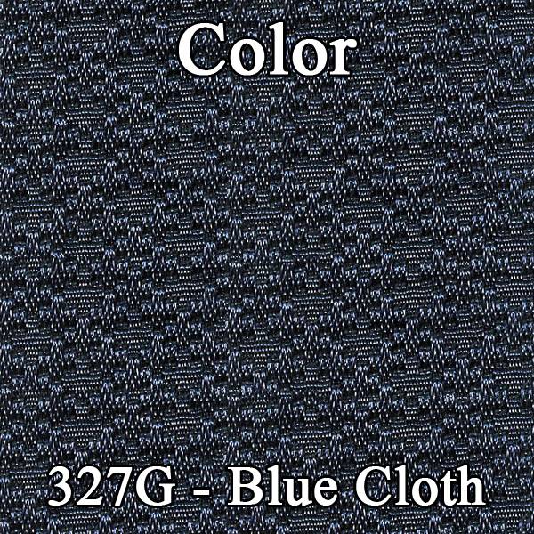 71 MALIBU SPLIT BENCH CLOTH UPHOLSTERY - SRM BLUE CLOTH/BLUE