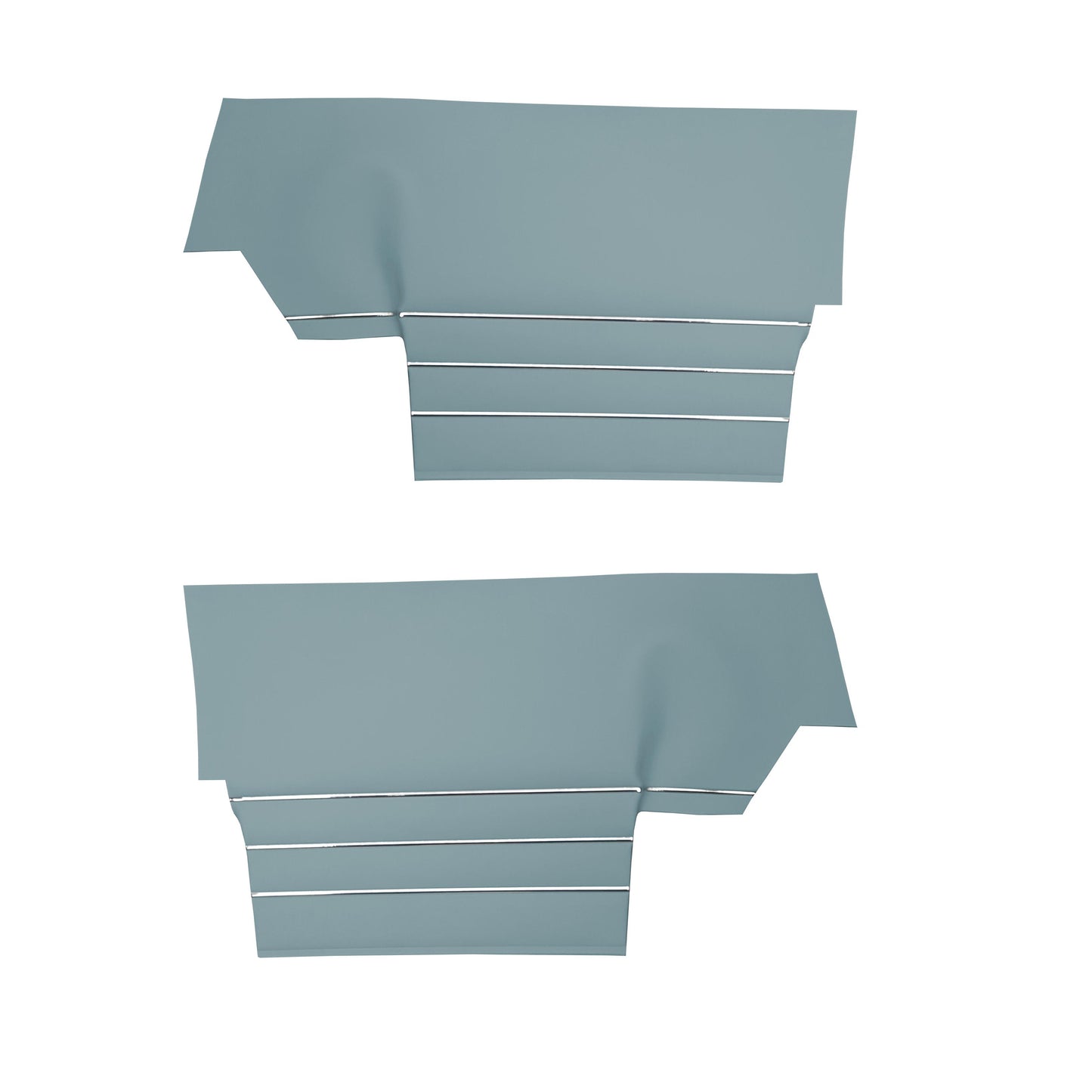 68 SKYLARK/GS "DELUXE" CONVERTIBLE REAR PANELS (UNASSEMBLED) - BLUE