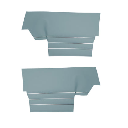 68 SKYLARK/GS "DELUXE" CONVERTIBLE REAR PANELS (UNASSEMBLED) - BLUE