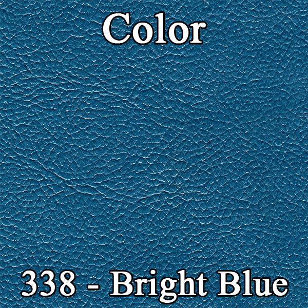 69 Barracuda Deluxe Door Panels - Bright Blue - Legendary Auto