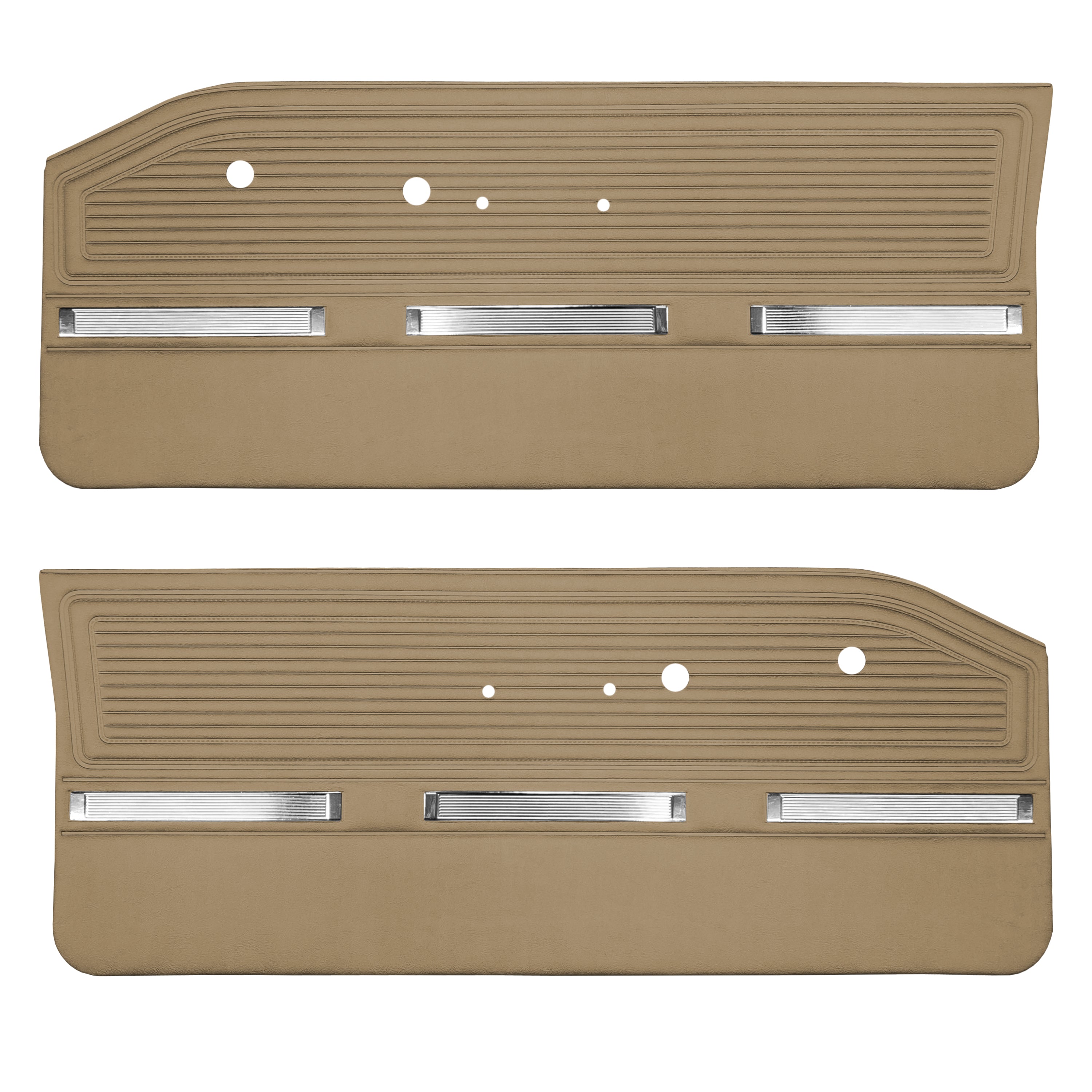64 Barracuda Door Panels - Gold - Legendary Auto Interiors