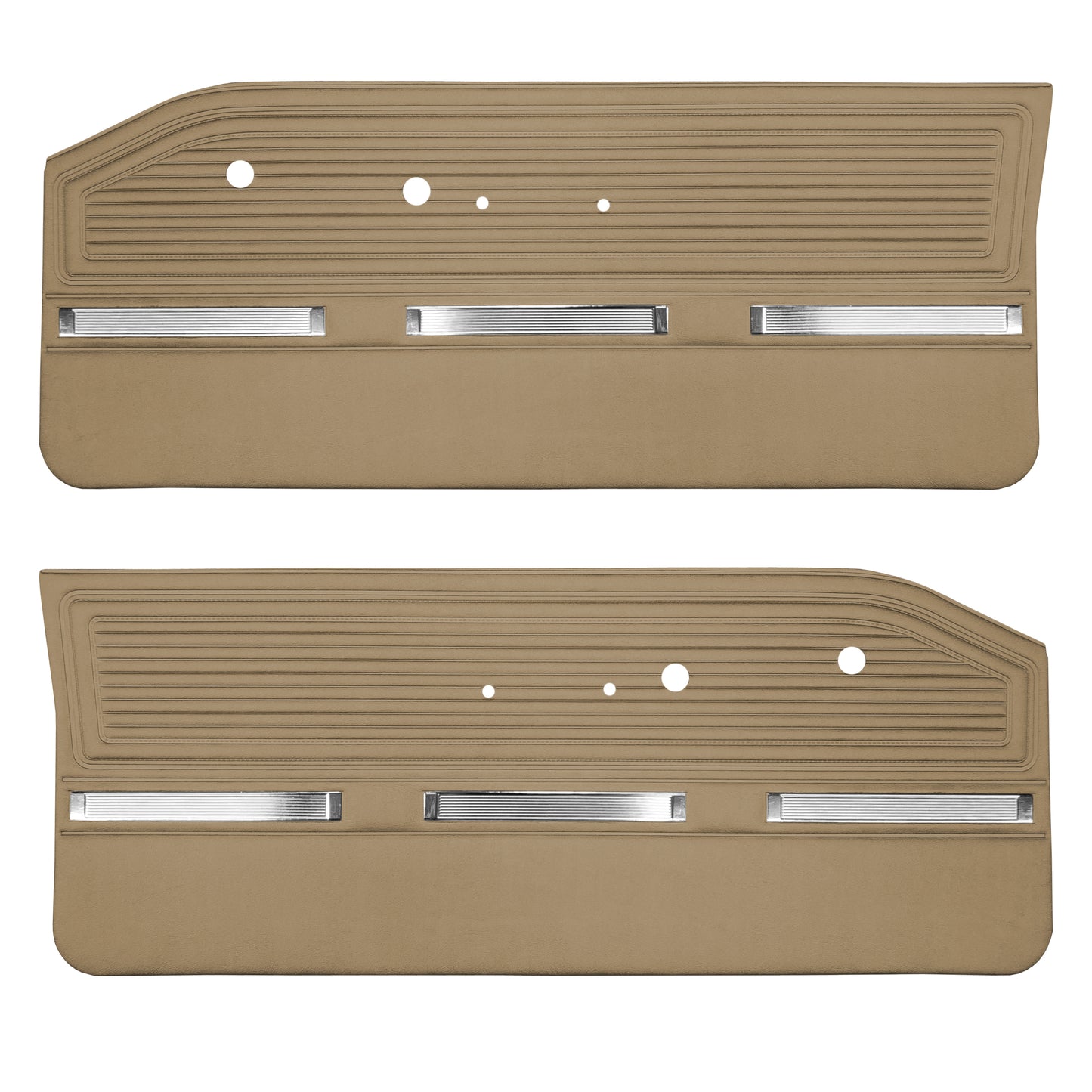 64 BARRACUDA FRONT DOOR PANELS - GOLD