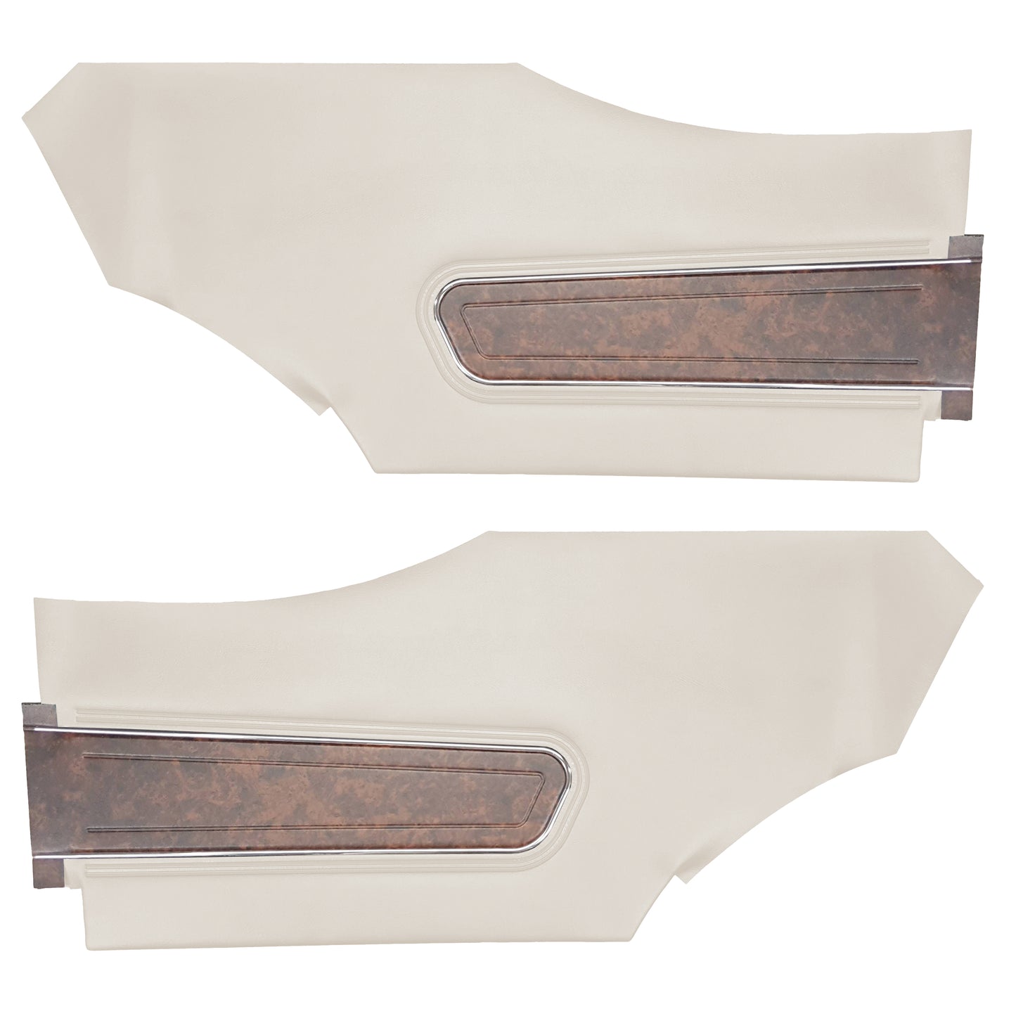 70 CUTLASS SUPREME HOLIDAY COUPE REAR PANELS (UNASSEMBLED) - PEARL WHITE