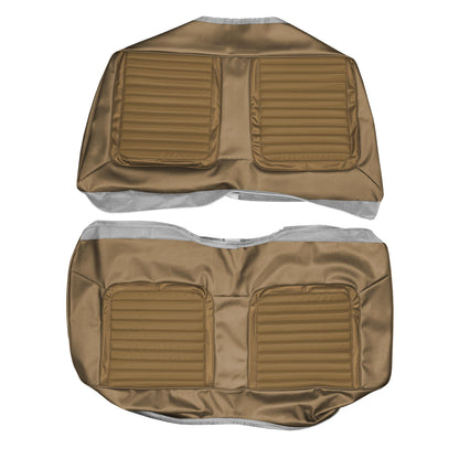 65 BELVEDERE II CONVERTIBLE REAR UPHOLSTERY - LSRM DARK GOLD/GOLD