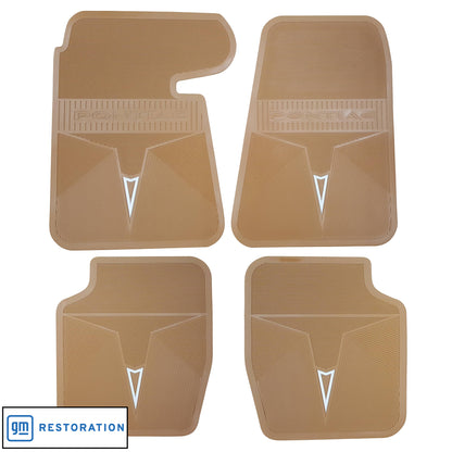64-65 PONTIAC 'ORIGINAL REPRODUCTION' FLOOR MATS - TAN
