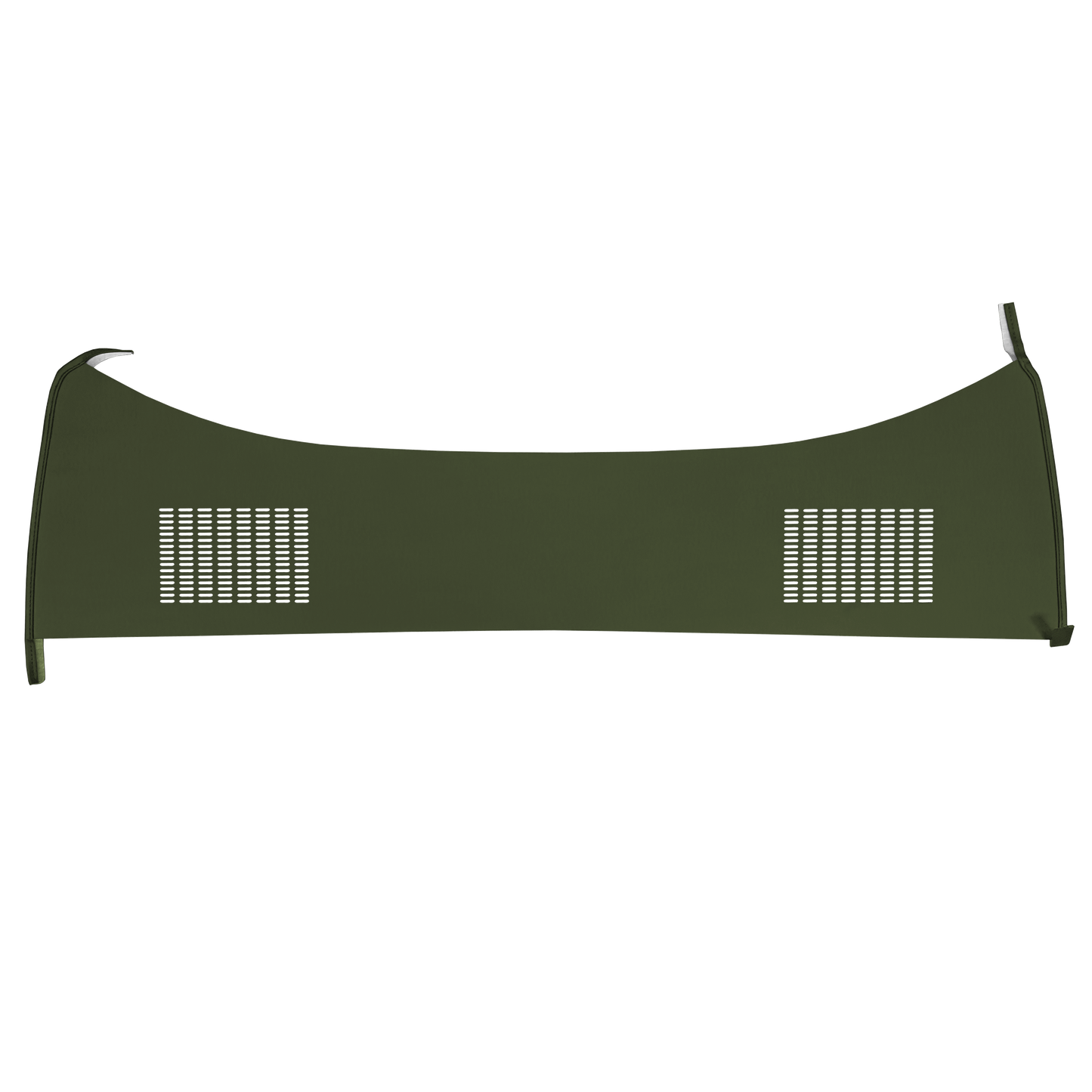 70 DART HARDTOP PACKAGE TRAY WITH SPEAKER CUT-OUTS - GREEN