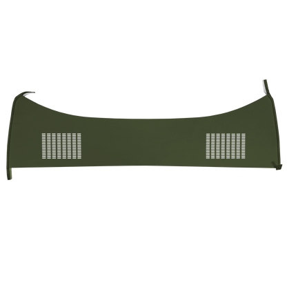 70 DART HARDTOP PACKAGE TRAY WITH SPEAKER CUT-OUTS - GREEN