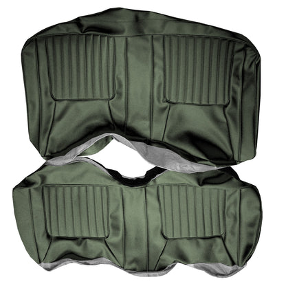 71 CHALLENGER "DELUXE" CONV. REAR UPHOLSTERY - GREEN