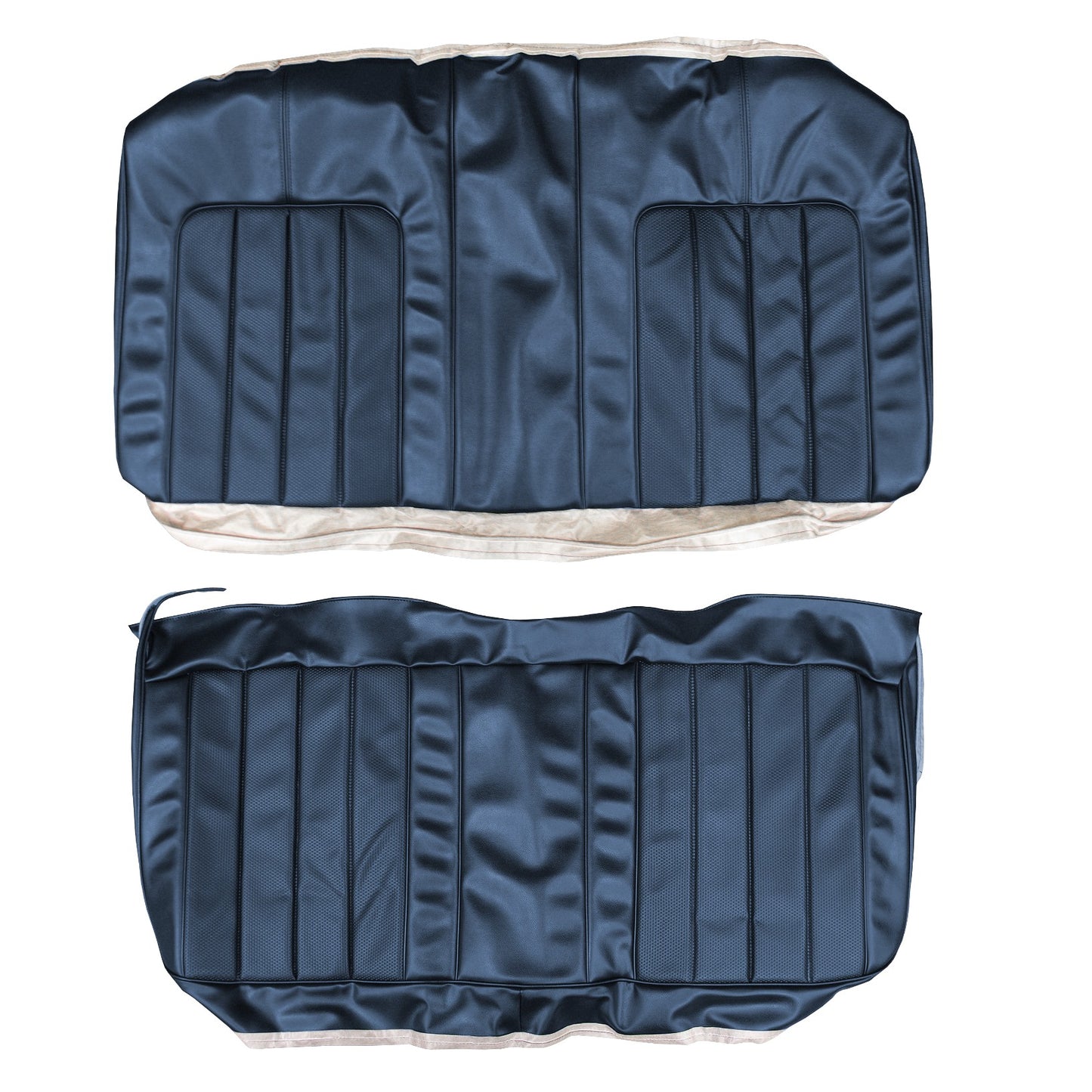 70 SKYLARK/GS "DELUXE" SPORT COUPE REAR UPHOLSTERY - BLUE