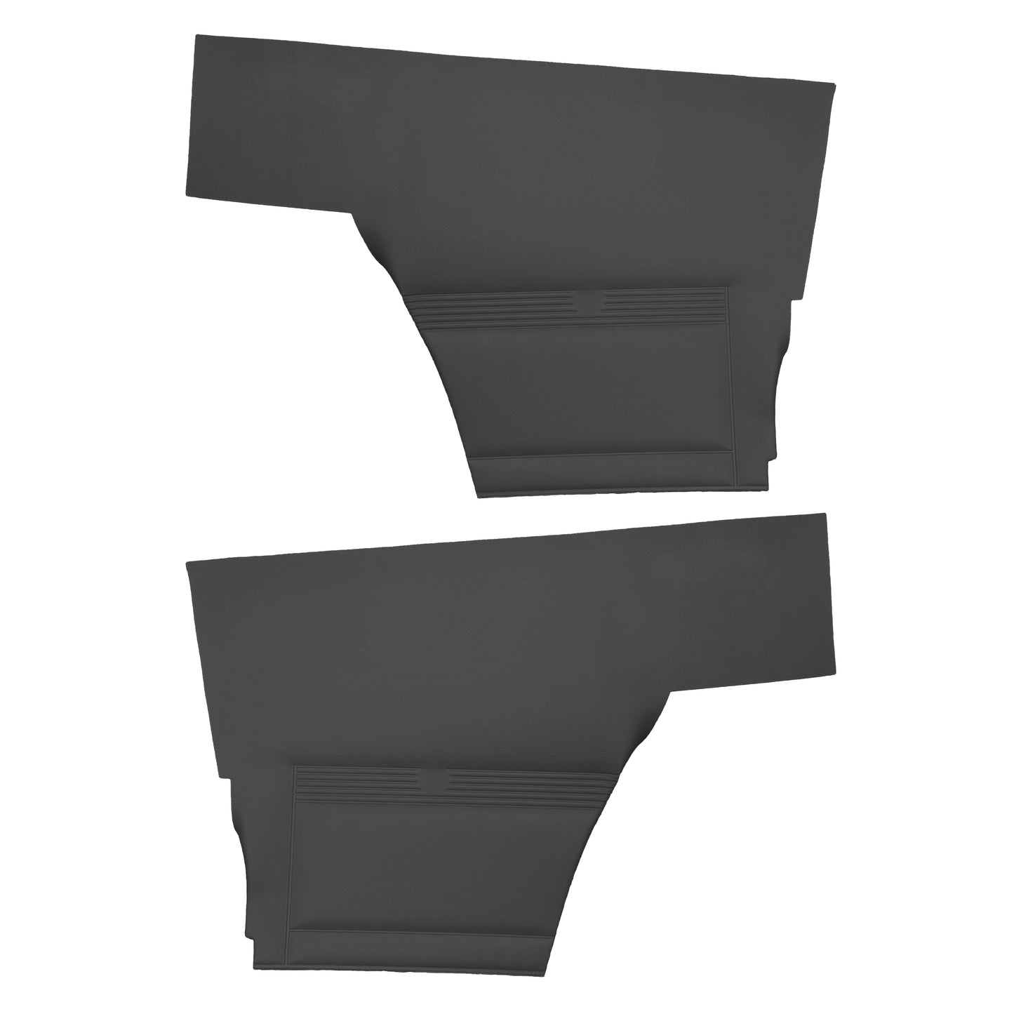 68 FIREBIRD "STANDARD" CONVERTIBLE REAR PANELS - BLACK