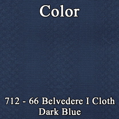 66 CLOTH SDN REAR-BLUE/LT BLUE
