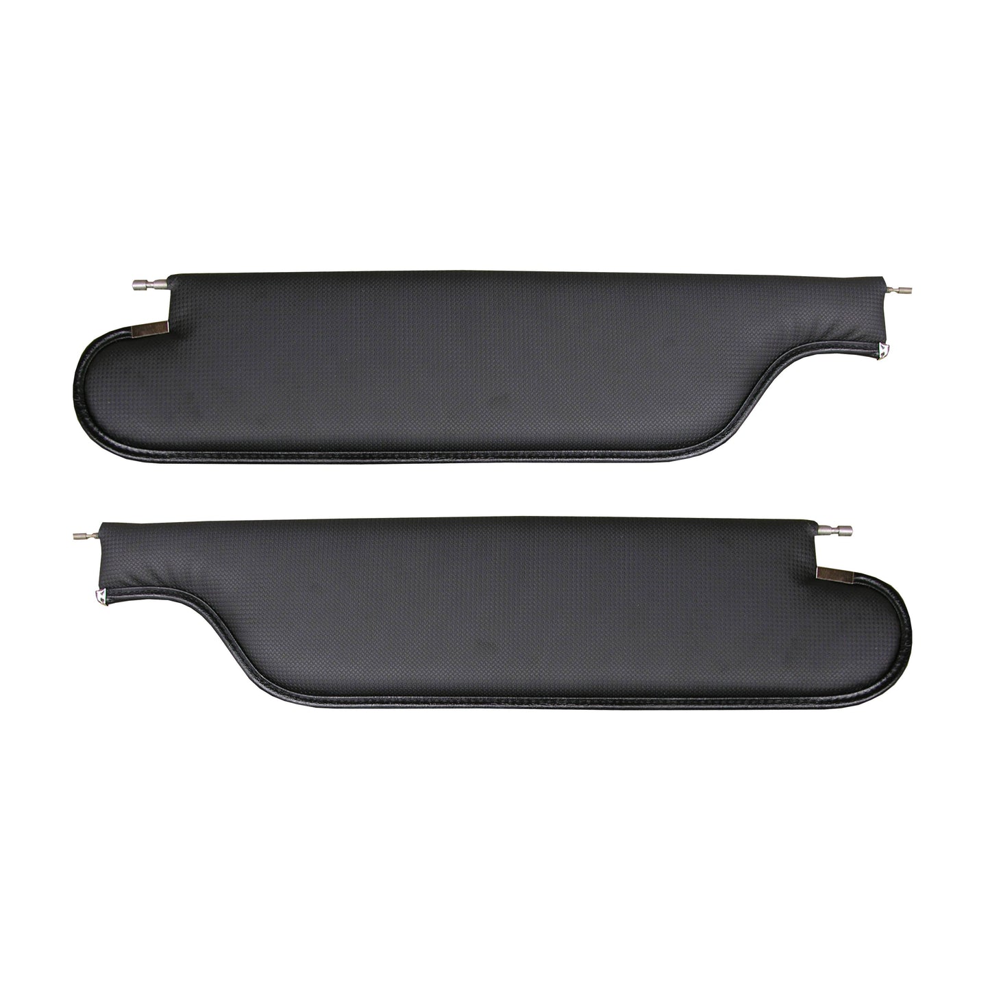 68-69 TEMPEST HARDTOP SUNVISORS (BASKETWEAVE) - BLACK