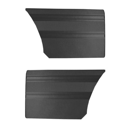 68 VALIANT 100 SEDAN REAR PANELS - BLACK