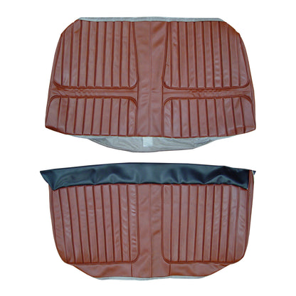 71 CUTLASS SUPREME/442 CONVERTIBLE REAR UPHOLSTERY - SIENNA