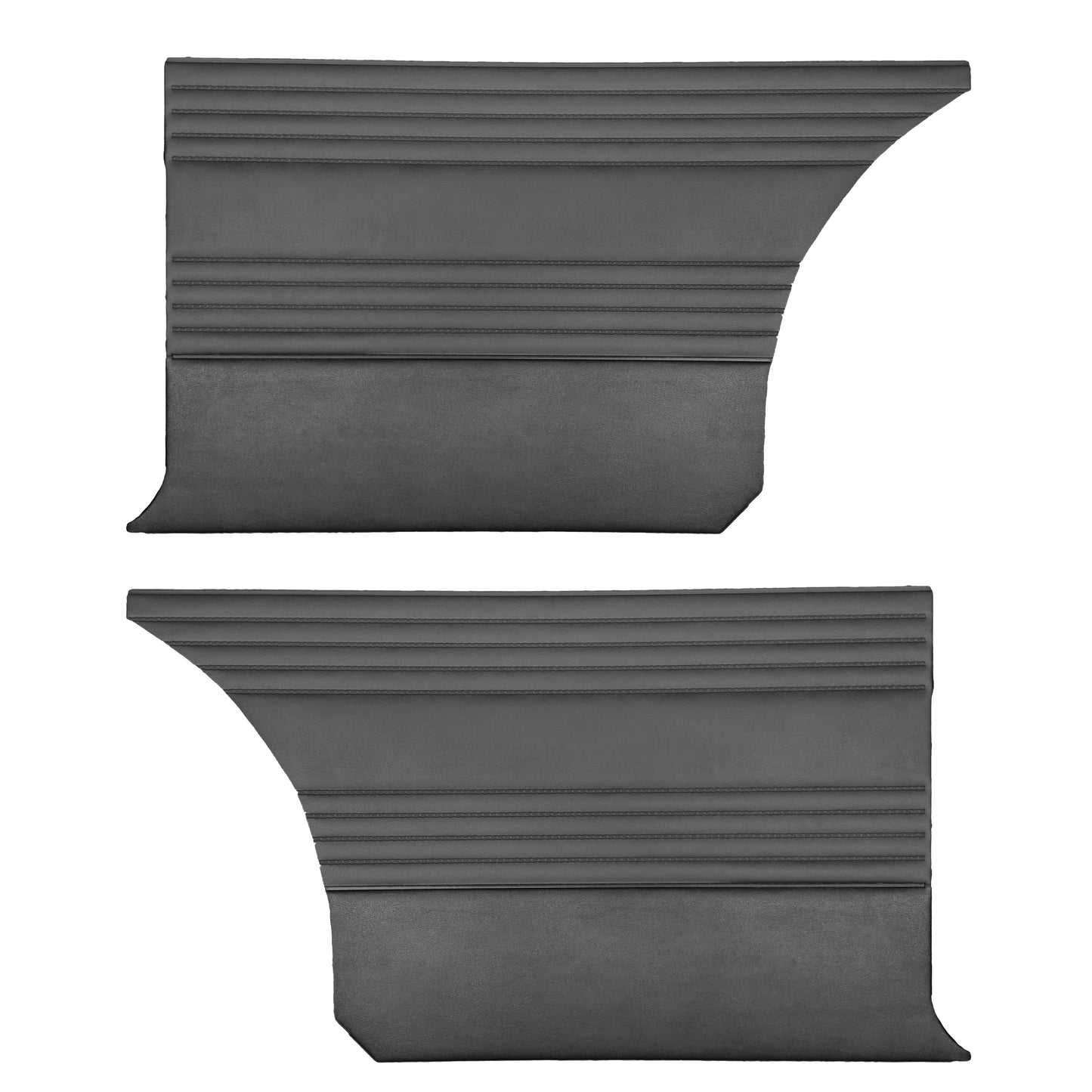 67 CORONET RT/500 HARDTOP REAR PANELS - BLACK