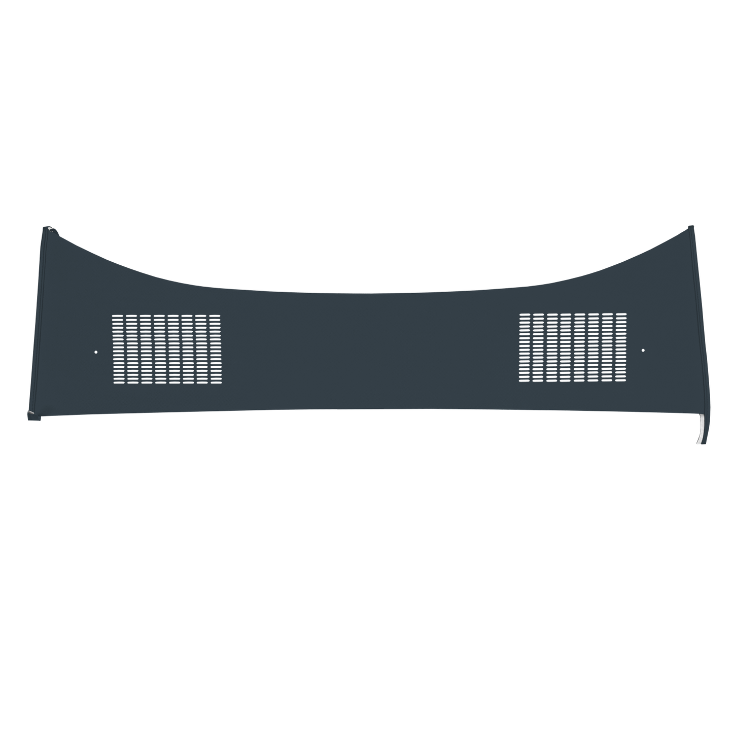 67 DART 270/DART GT HARDTOP PACKAGE TRAY WITH SPEAKER CUT-OUTS - NAVY