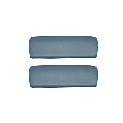 65-67 GM A-BODY HTP/COUPE REAR ARMREST PADS - LIGHT BLUE