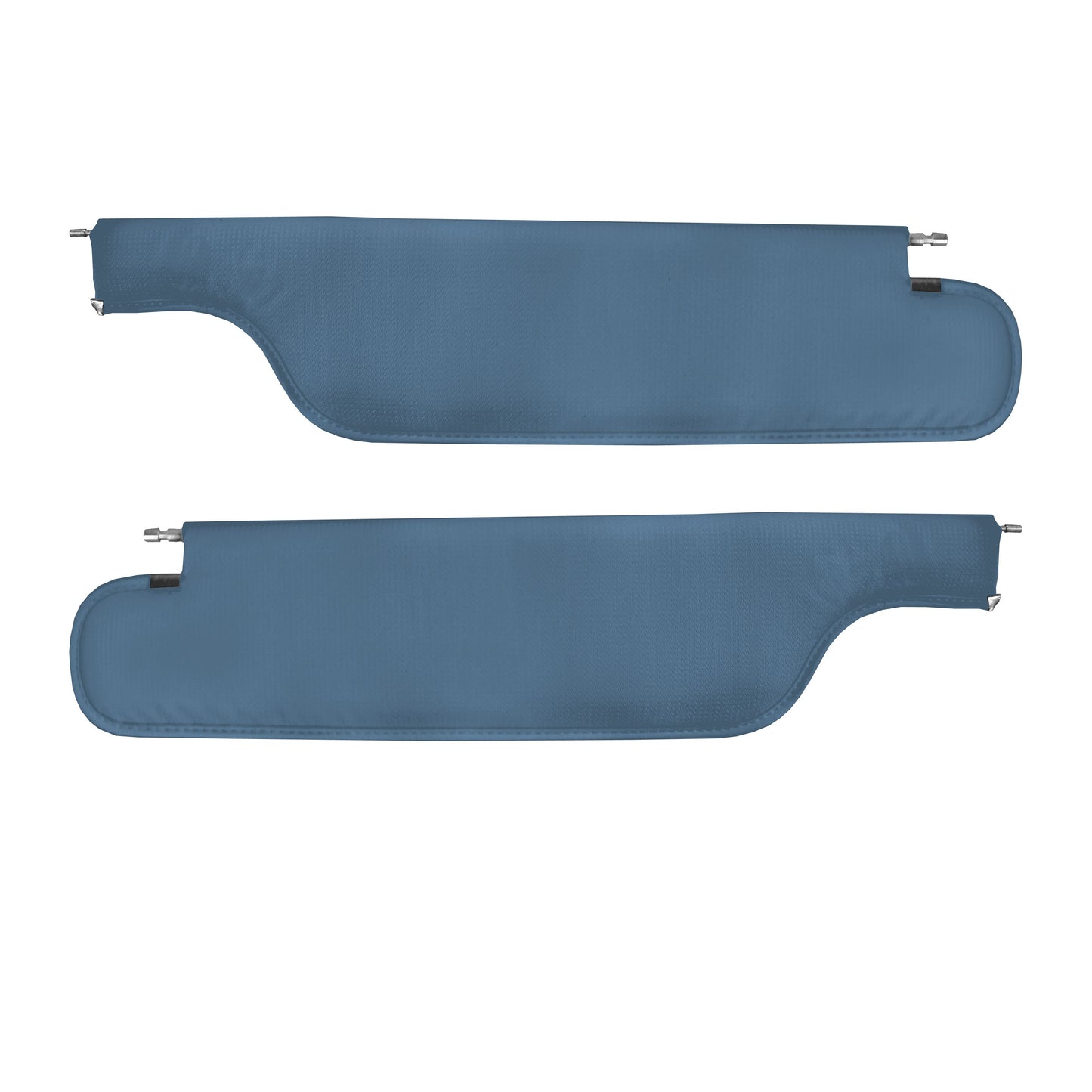 68 F-85/CUTLASS/442 HOLIDAY COUPE SUNVISORS (BASKETWEAVE) - BLUE