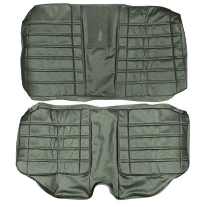 69 SPORT SATELLITE/ROADRUNNER/GTX HARDTOP REAR UPHOLSTERY - GREEN
