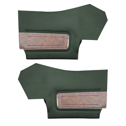 70 CUTLASS SUPREME/442 CONVERTIBLE REAR PANELS (UNASSEMBLED) - GREEN