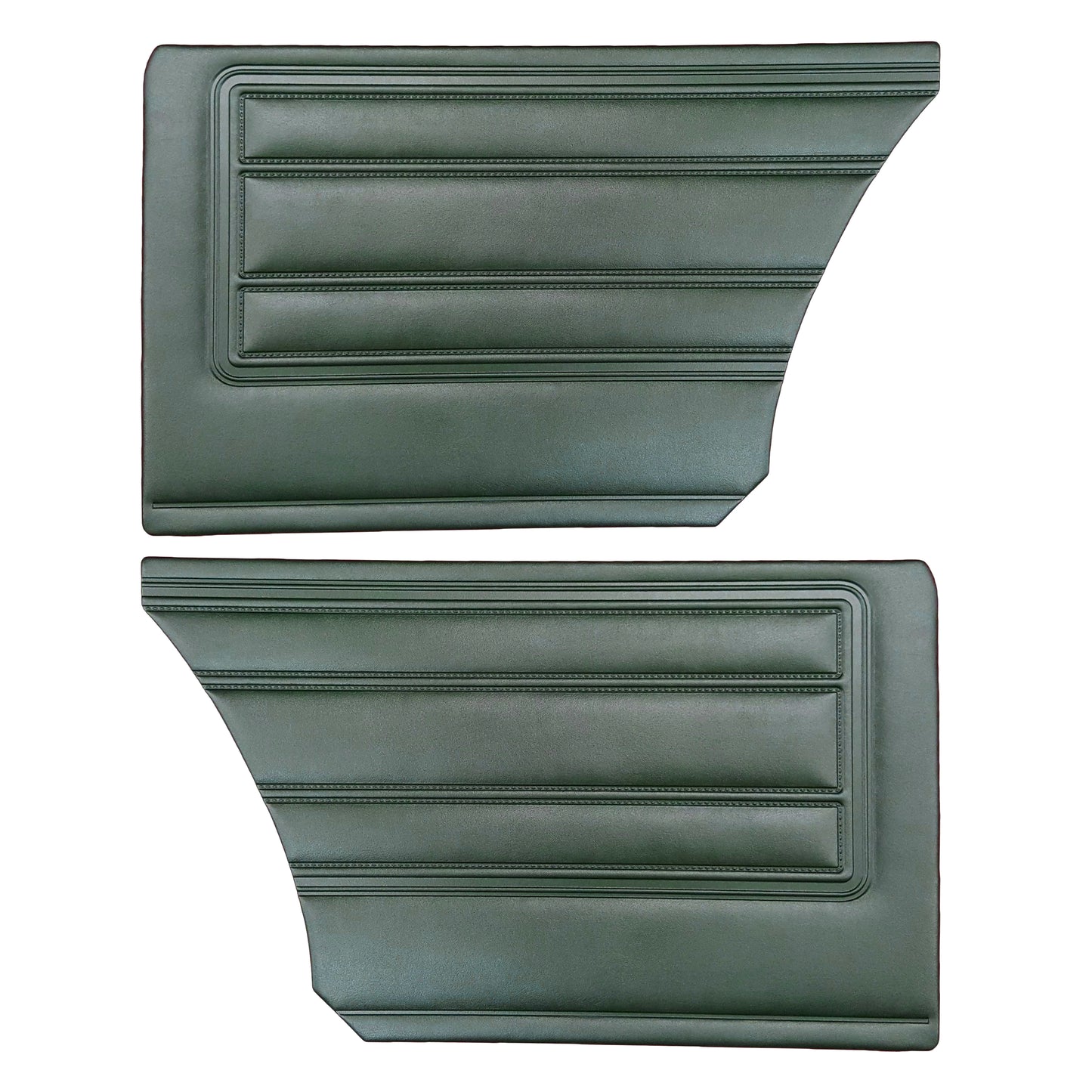 68 BARRACUDA "STANDARD" HARDTOP REAR PANELS - GREEN