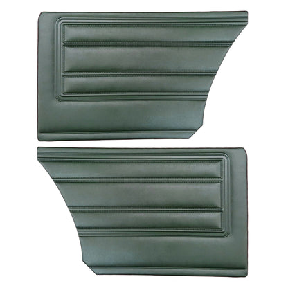 68 BARRACUDA "STANDARD" HARDTOP REAR PANELS - GREEN