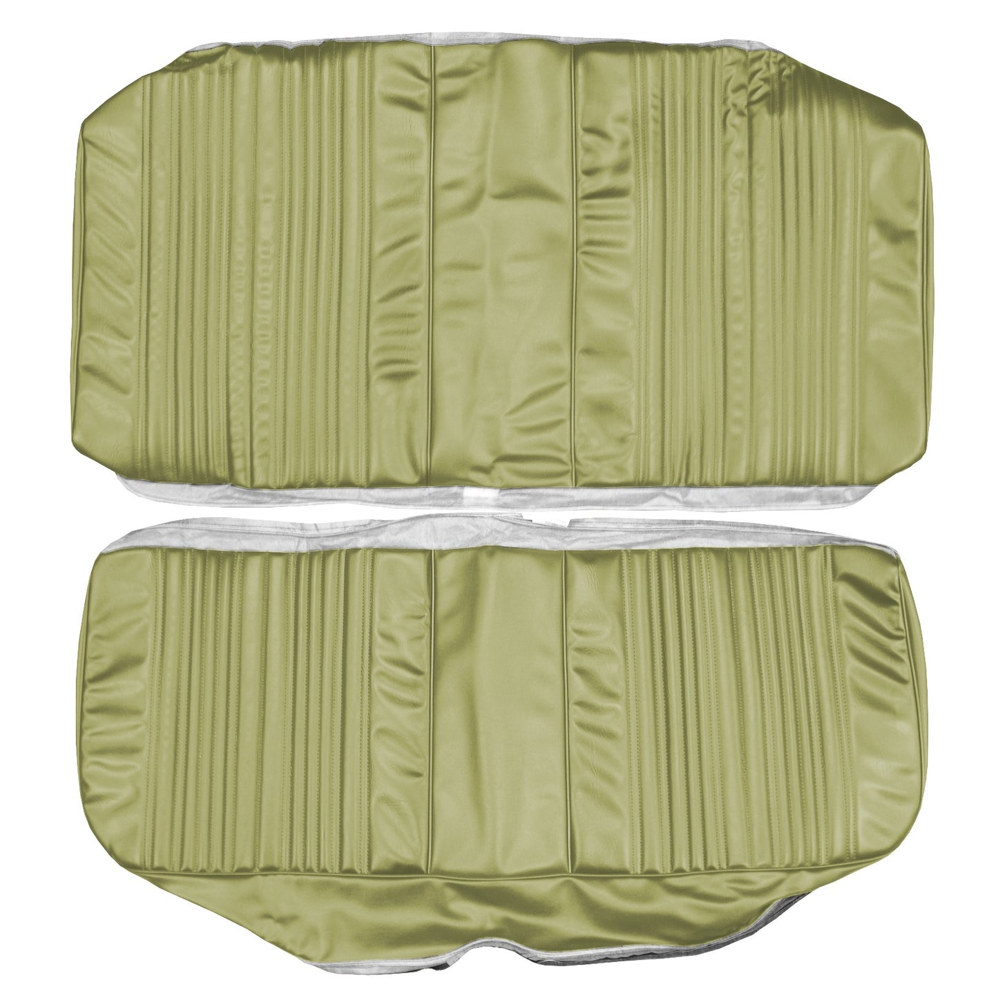 71 DART SWINGER/SCAMP HARDTOP REAR UPHOLSTERY - EMBER GOLD