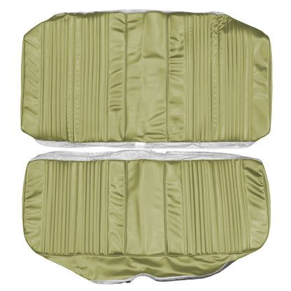 71 DART SWINGER/SCAMP HARDTOP REAR UPHOLSTERY - EMBER GOLD