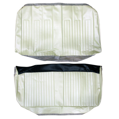 68 GTO/LEMANS CONVERTIBLE REAR UPHOLSTERY - PARCHMENT