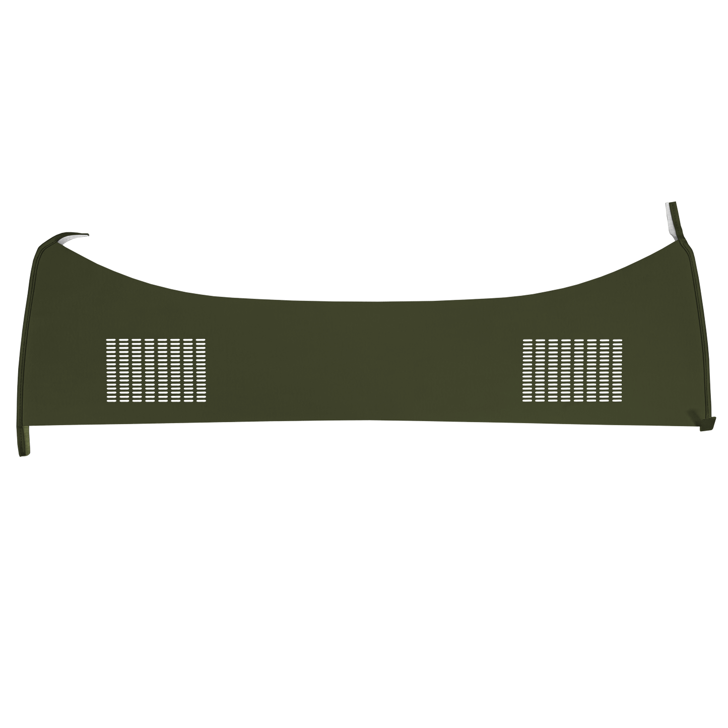 71 DART HARDTOP PACKAGE TRAY WITH SPEAKER CUT-OUTS - GREEN