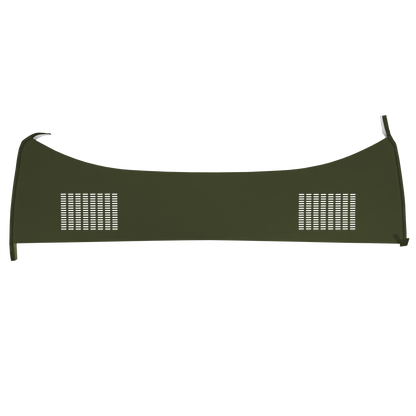 71 DART HARDTOP PACKAGE TRAY WITH SPEAKER CUT-OUTS - GREEN