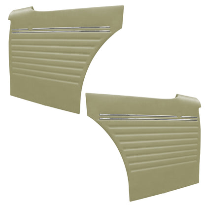 70 REBEL/REBEL MACHINE HARDTOP REAR PANELS (PRE-ASSEMBLED) - GREEN