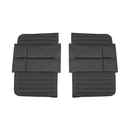 68 SATELLITE/ROADRUNNER "DECOR" CONVERTIBLE REAR PANELS - BLACK