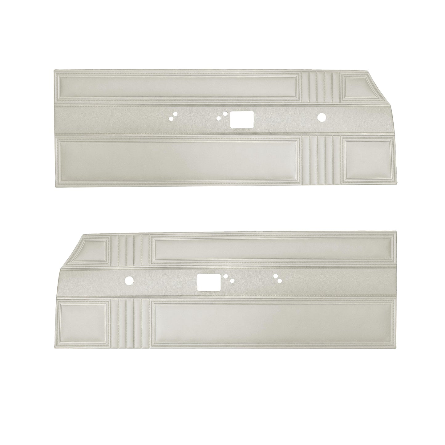 67 BELVEDERE II FRONT DOOR PANELS - PEARL WHITE