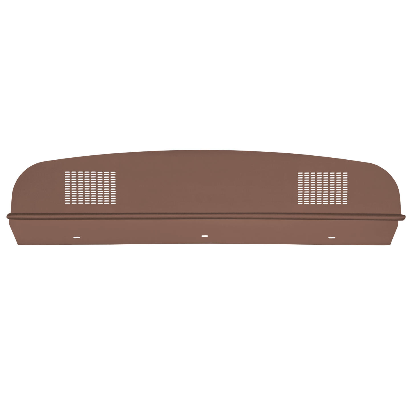 64 DODGE/PLYMOUTH B-BODY HARDTOP PACKAGE TRAY WITH DUAL SPEAKER CUT-OUTS - DARK COPPER
