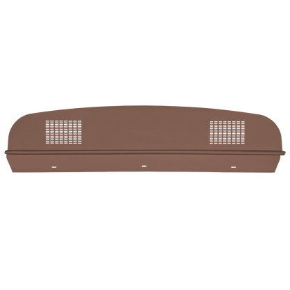 64 DODGE/PLYMOUTH B-BODY HARDTOP PACKAGE TRAY WITH DUAL SPEAKER CUT-OUTS - DARK COPPER
