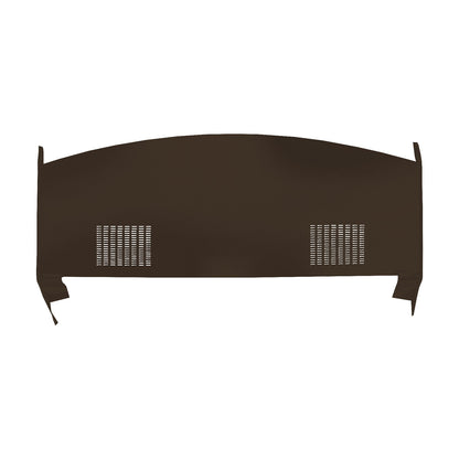 71 DUSTER/DEMON PACKAGE TRAY WITH SPEAKER CUT-OUTS - BROWN