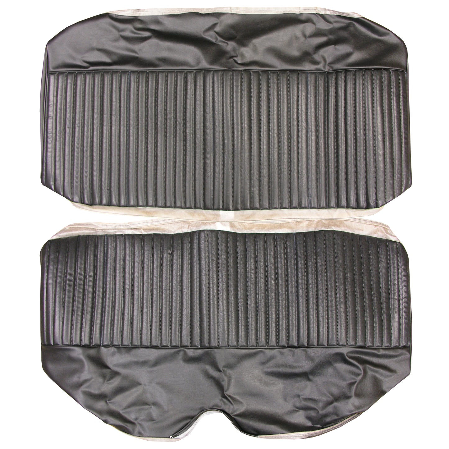 70 DART SWINGER "DELUXE" HTP REAR UPHOLSTERY - BLACK
