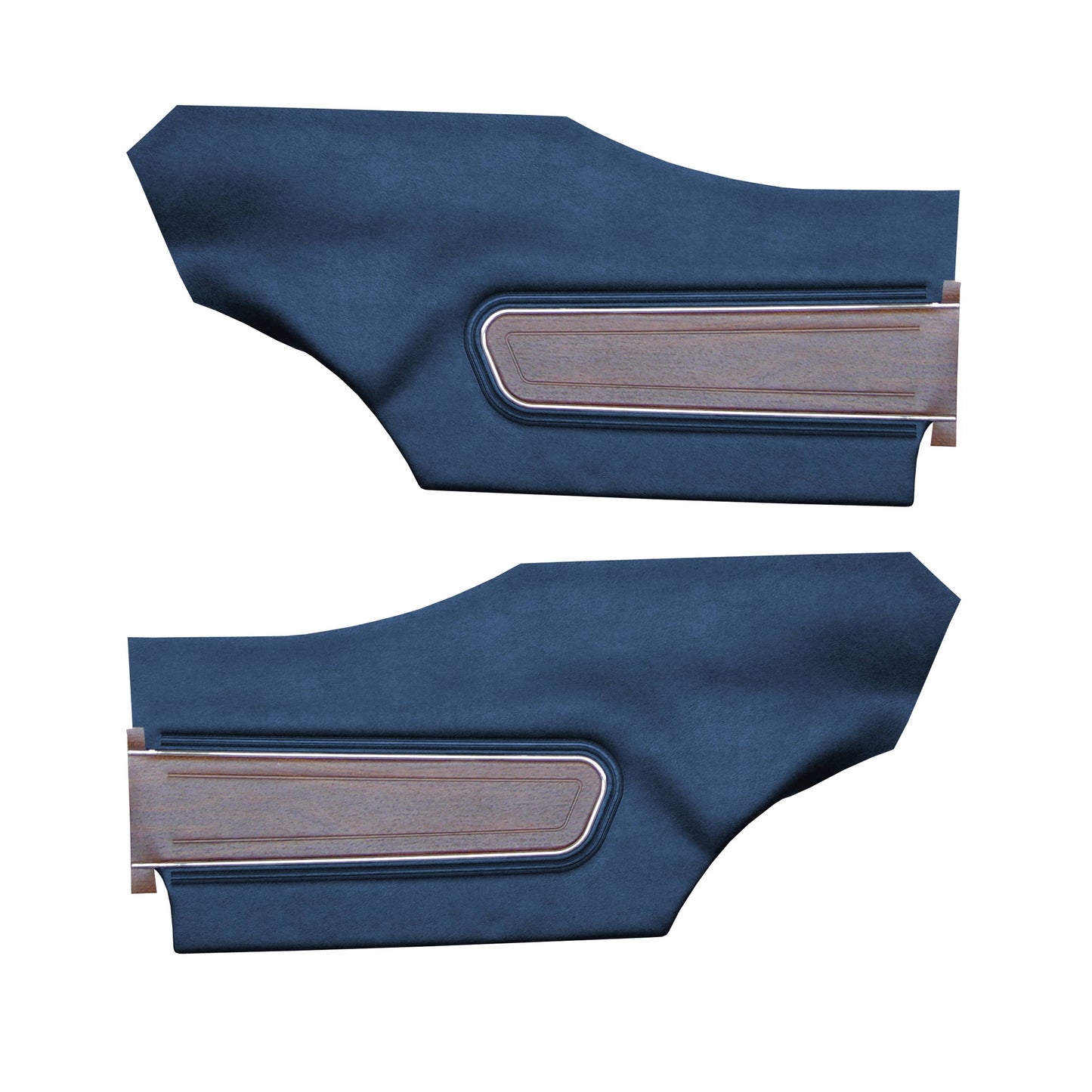 71 CUTLASS SUPREME HARDTOP REAR PANELS (UNASSEMBLED) - BLUE