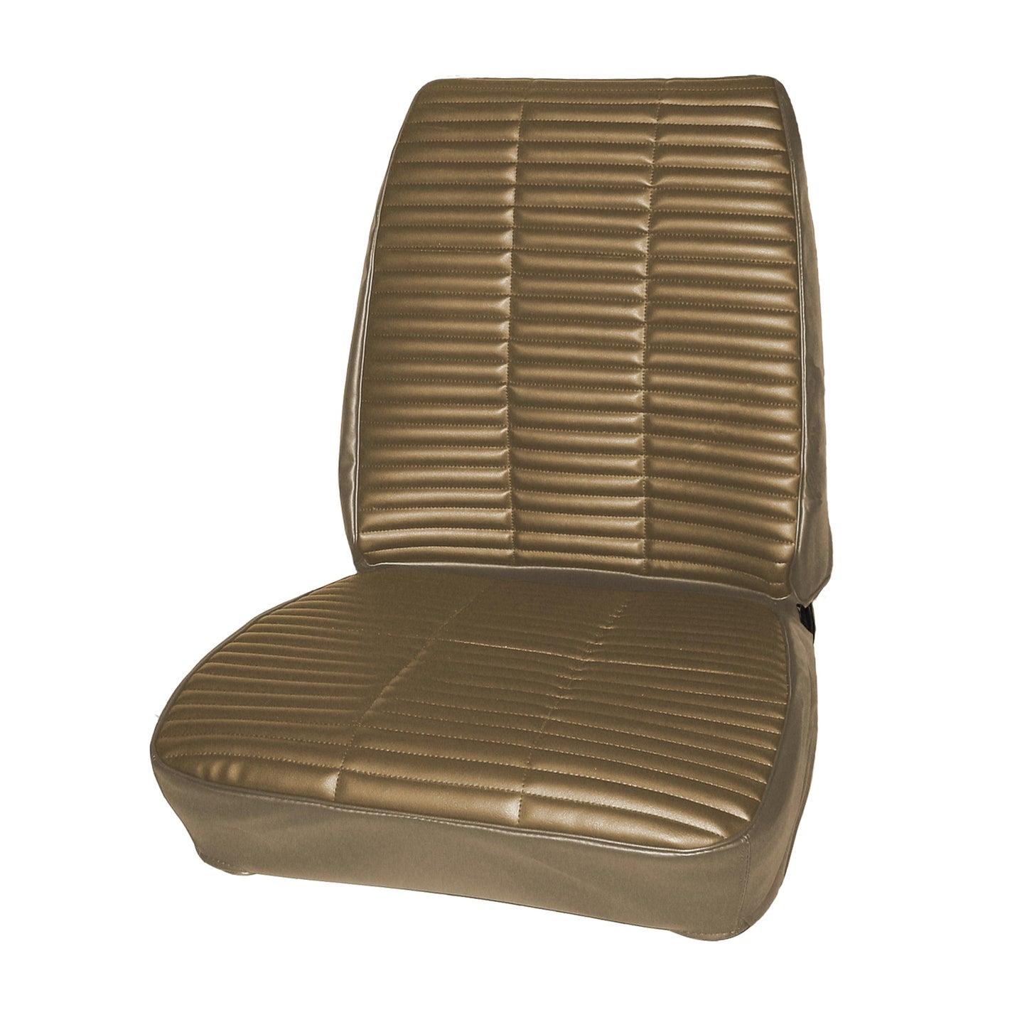 66 CHARGER/CORONET 500 BUCKET SEAT UPHOLSTERY - GINGER/GOLD