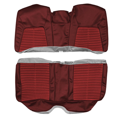 1968 CHRYSLER 300/NEWPORT CONV REAR UPH - RED/METALLIC RED