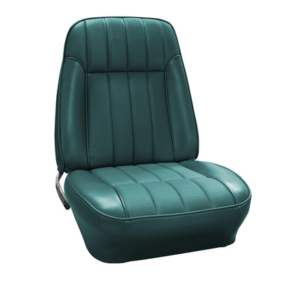 68 FIREBIRD "DELUXE" BUCKET SEAT UPHOLSTERY - TURQUOISE