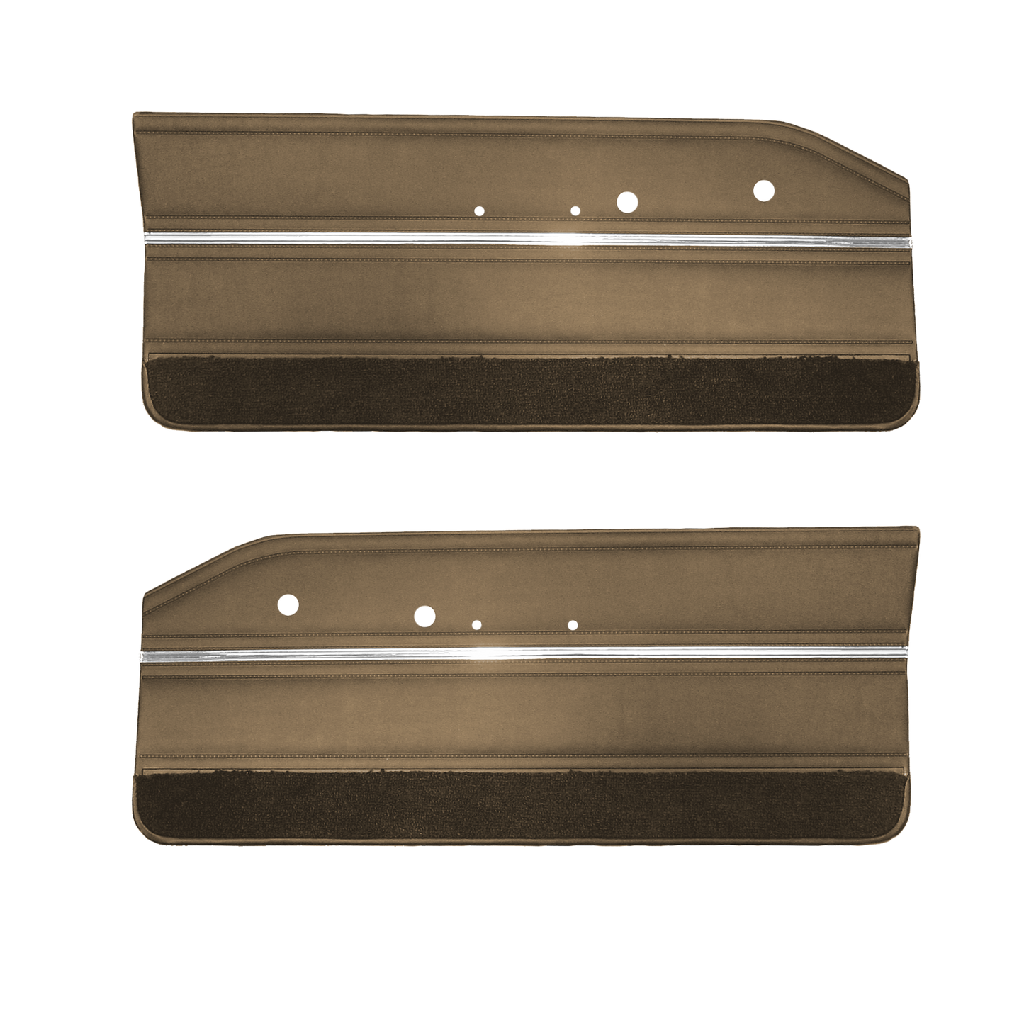 64 DART GT FRONT DOOR PANELS - SRM DARK BROWN