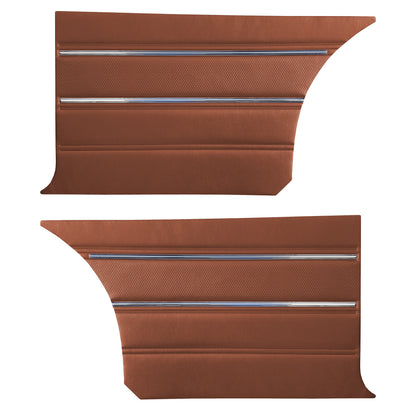 70 CHARGER HARDTOP REAR PANELS - BURNT ORANGE